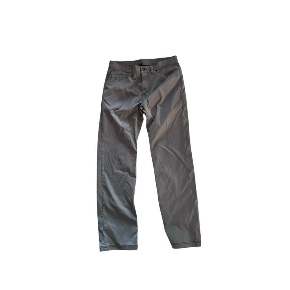 PrAna Men's Slim Fit Stretch Zion Brion Straight Leg Pant Size 34X32